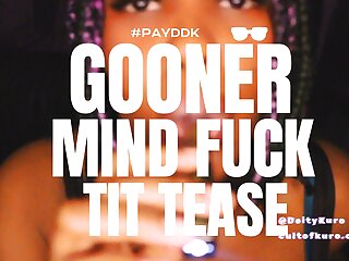 Promo: Play Video Gooner Mind Fuck Joi - Tit Worship & Goon Juice free video