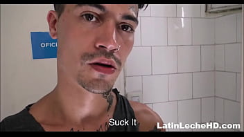 Amateur Bad Boy Spanish Latino Paid Cash For Threesome In Public Restroom Pov free video