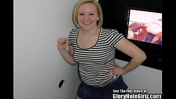 Perky Blonde Carol Getting A Face Full Of Cum In The Glory Hole free video