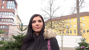 German Scout - Cute 20Yr Old Teen Kristall Pickup And Fuck By Real Street Casting free video