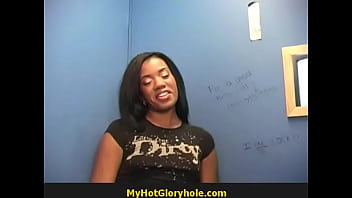 Awesome Deepthroat Hot Girl Blows Cock Through Gloryhole 18 free video