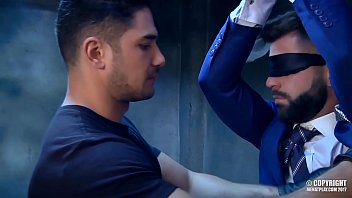 Russian Stud Dato Foland Fuck Hector De Silva Tied And Blindfolded free video