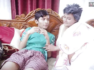 Jawan Pote Ko Bade Bade Dudhwali Dadiji Ne Achhe Se Chodna Sikhaya Condom Ke Sath (Hindi Audio) free video