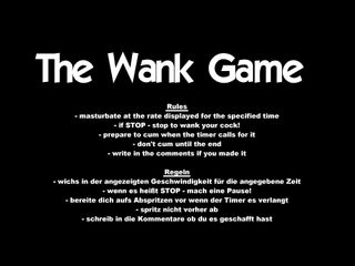 The Wank Game 3 - Table Torture - Try Not To Cum free video