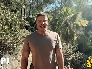 Alex Shows Off His Washboard Abs On A Walk Outside, Then Goes Back To His Place To Stroke His Cock - Papi free video