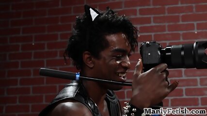 Cosplay Asstoying Stud Black Cock Fucked N Fed With Popcorn free video