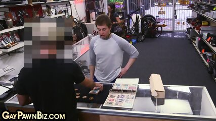 Pawn Shop Stud 3Some Fucked 4 Cash By Pawn Shop Owners free video